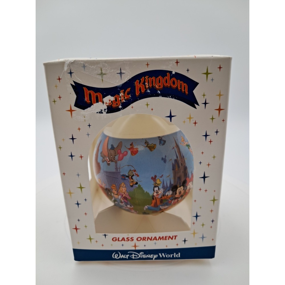 Magic‎ Kinddom Glass Ornament-Walt Disney World